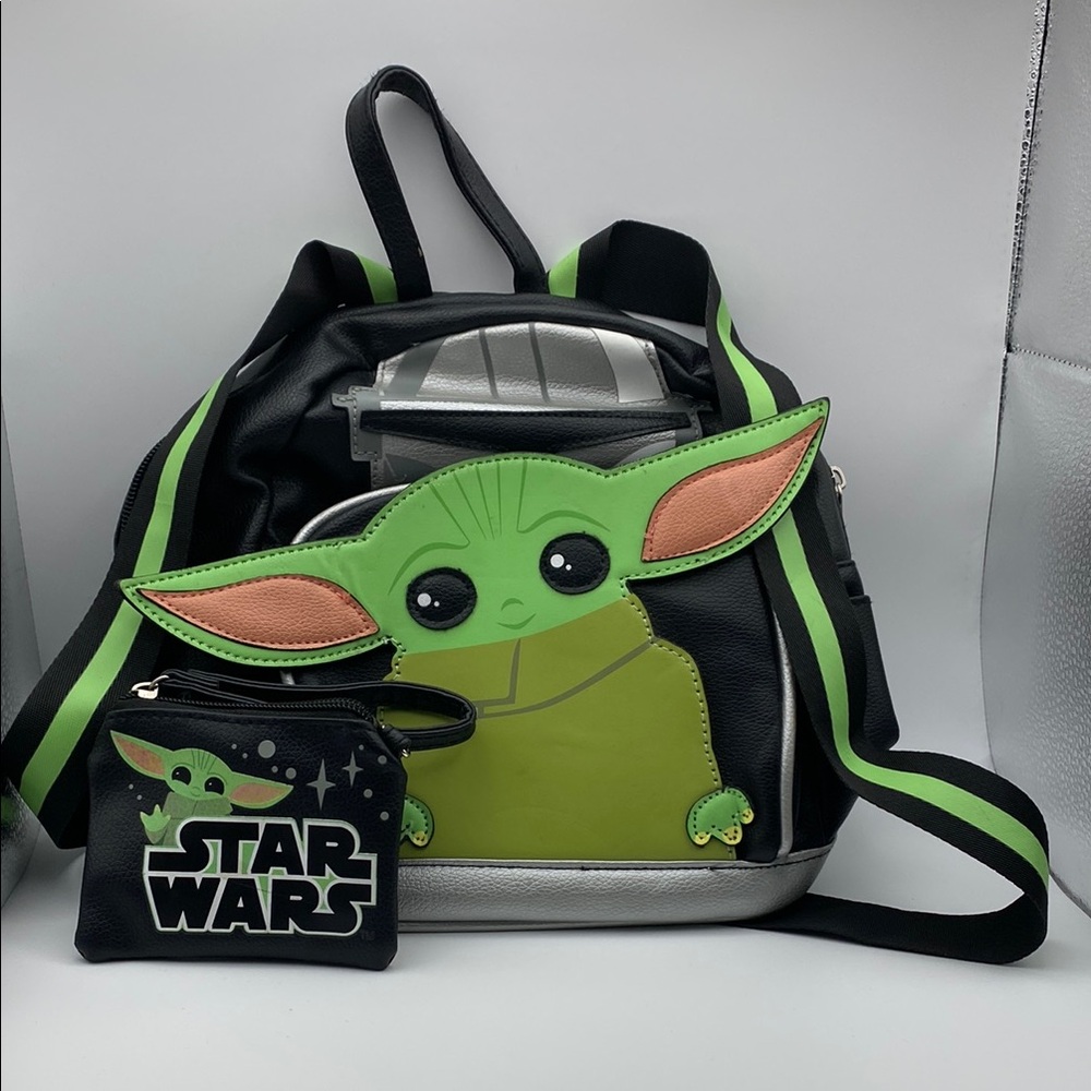 Star Wars Mandalorian Grogu (The Child/Baby Yoda) Mini Backpack Coin Purse